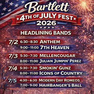 Barlett 4th f July Fest 2026