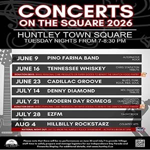 2026 Huntley Home Town Square Concert Series 300